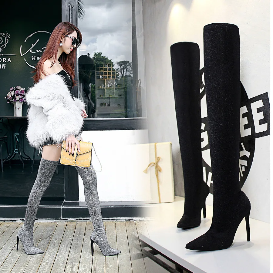 Pointed Toe Fashion Mature Women Over pic