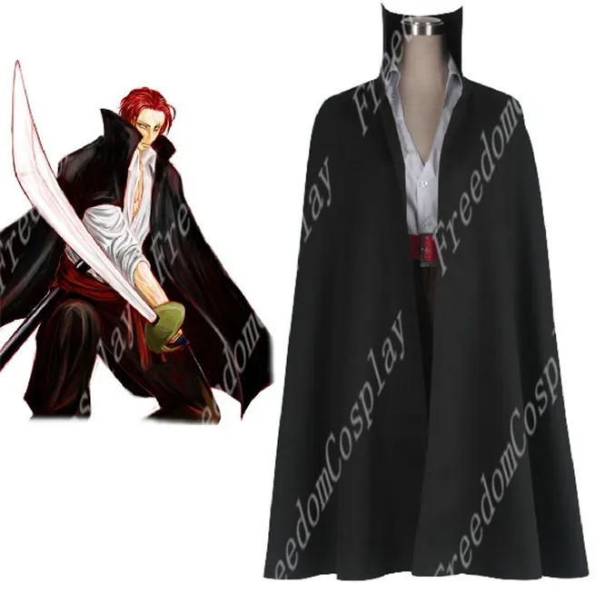One Piece Red Haired Shanks Two Years Ago Cosplay Costume Costume Leggings Cosplay Costumecosplay Naruto Costume Aliexpress