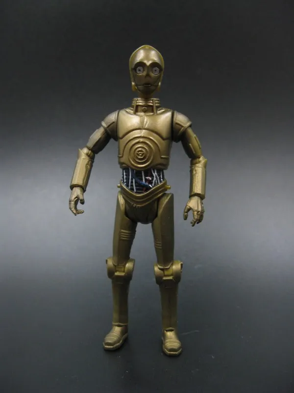 

Hot ! Popular 3.75 '' action figure Star Wars C- 3po robot toy collection model toys Free shipping S098