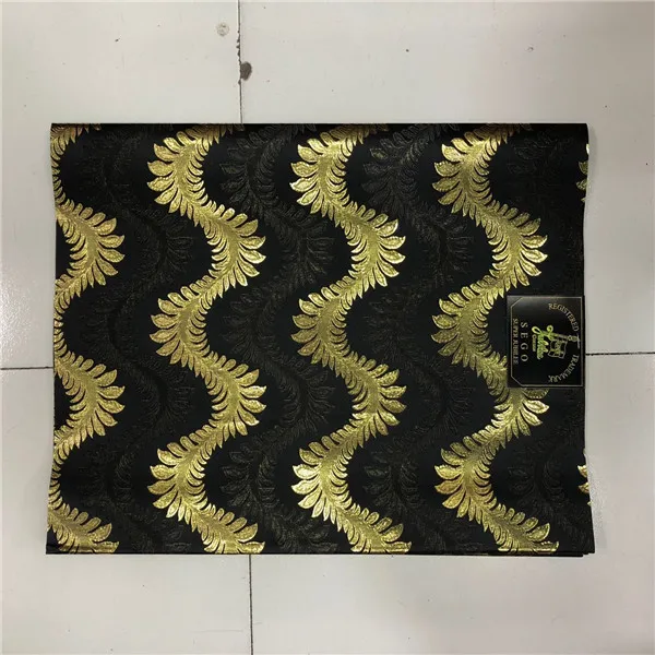 

Hot selling african SEGO HEADTIE Gele & Wrapper 2pcs/set High Quality used for party NIGERIA GREEN