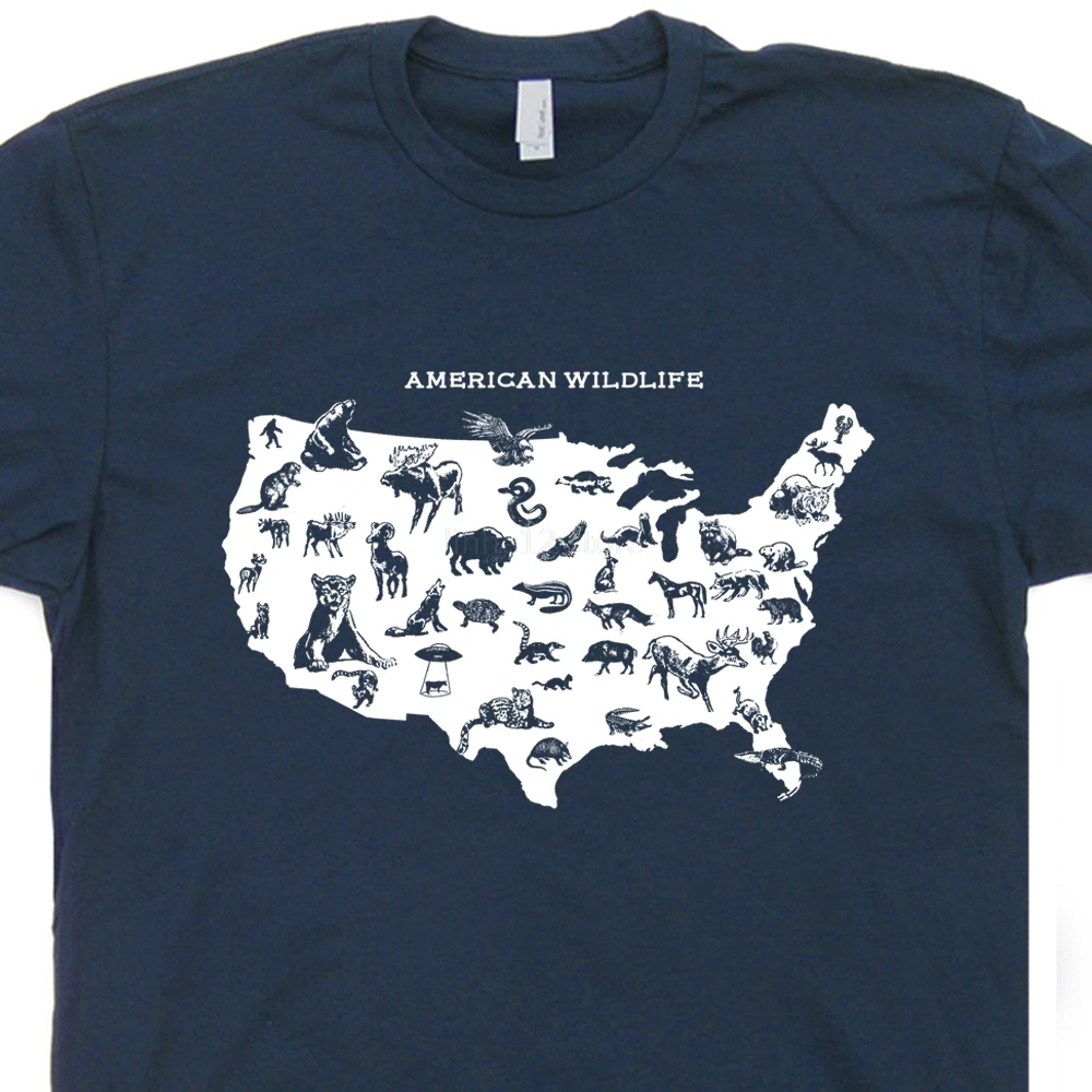 American Wildlife T Shirt Nature T Shirts Cool Hiking T Shirt Camping Tee 2019 new streetwear men's short-sleeved T-shirt American Wildlife T Shirt Nature T Shirts Cool Hiking T Shirt Camping Tee 2019 new streetwear men's short-sleeved T-shirt