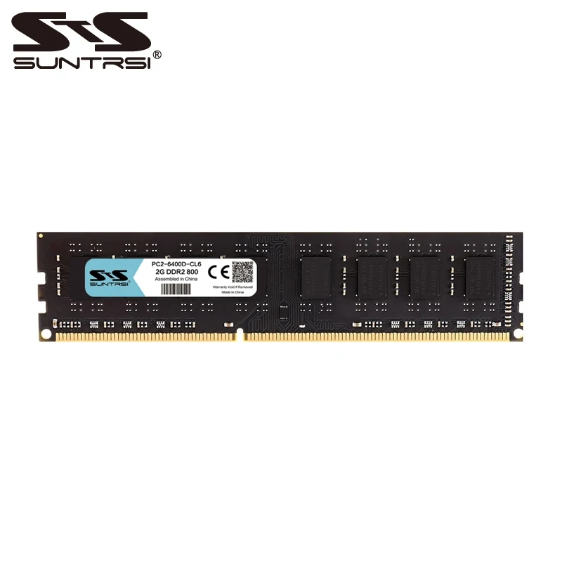 

Suntrsi DDR2 Ram 2GB 800MHz For Desktop Computer 1.8 V 667MHz Desktop Memory 240pin Memory Dimm PC2-6400D