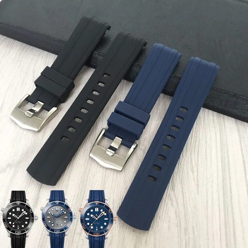 

Ремешок силиконовый для часов Omega Seamaster 300, 20 мм