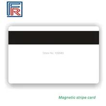 10 шт пустые белые ПВХ Hico 1-3 магнитные полосы карты 2750OE для печати для карт принтера