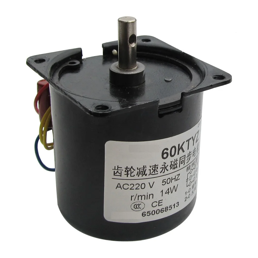 

new 60KTYZ gear synchronous motor micro motor / ac 30r / min 220V 14W