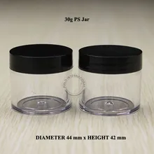 Горячая 30 шт/партия 30 г пластиковый крем для глаз Сплит баночки для крема Cosmtic Упаковка Бутылка, контейнер для хранения