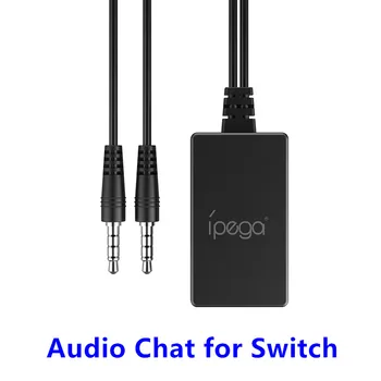 

Nintend Switch Game Playing Chating 2 in 1 Audio Chat Adaptor Plug and Play Cable ​Adapter For Nintendo Switch NS Accessories