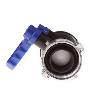 

Ibc Tote Tank Ball Valve Drain Adapter 6.2Cm/2.44 Inch Coarse Thread Interface Straight-Through Ibc Ton Barrel Valve Fixed Bal