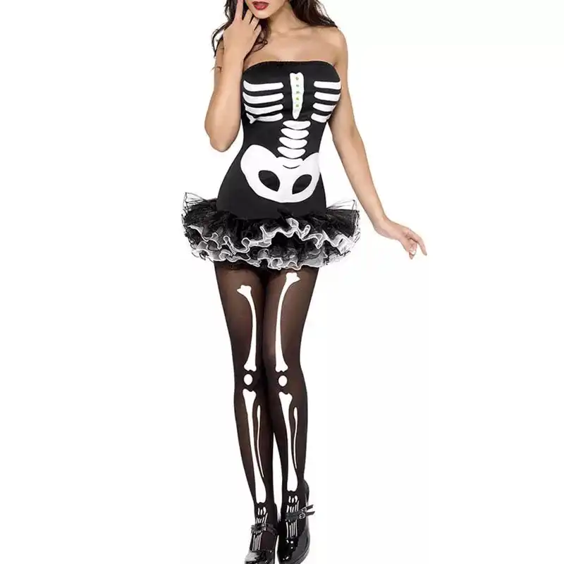 skeleton outfit womens