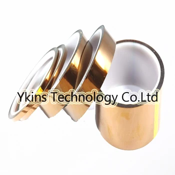 

2PCS/Lot mutil width High Temperature Resistant Tape,Gold BGA Tape,Thermal Insulation Tape BGA dedicated Tape 5-20mm for option