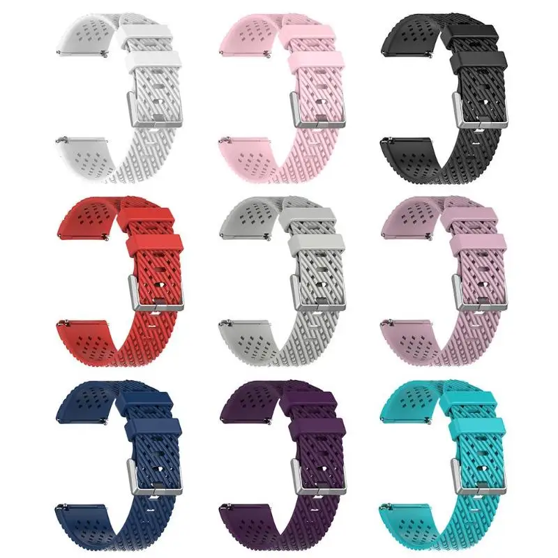 

1Pcs S /L SizeTPE Breathable Ventilated Adjustable Watch Band Bracelet Wrist Strap for Fitbit Versa Smart Watch Band Promotion