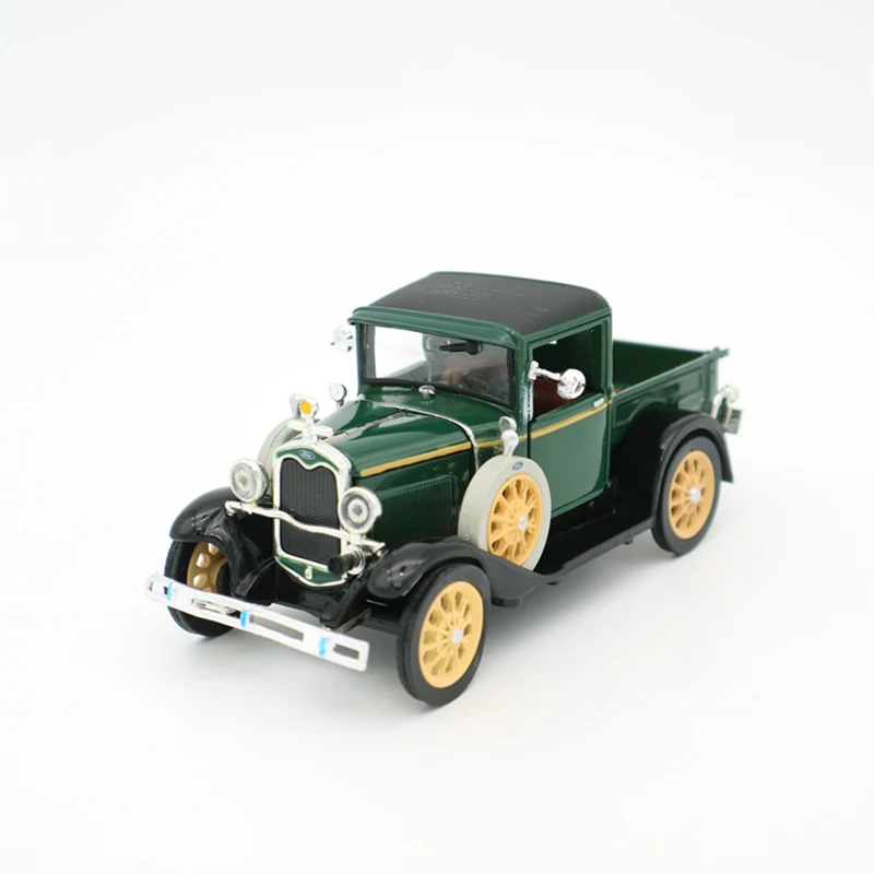 

1/32 Simulation Ford Retro Classic Car A 1931 Collection Display Model Alloy Die-casting Vintage Pickup Toys