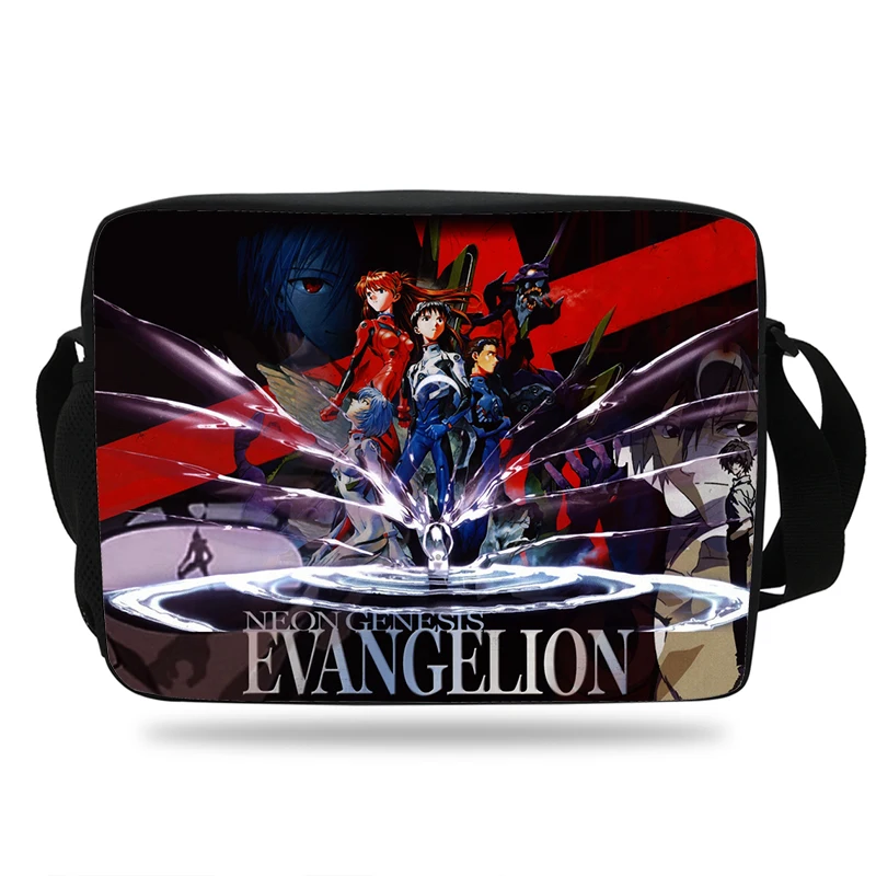 Сумка мессенджер Neon Genesis Evangelion сумка с героями мультфильмов Повседневная для