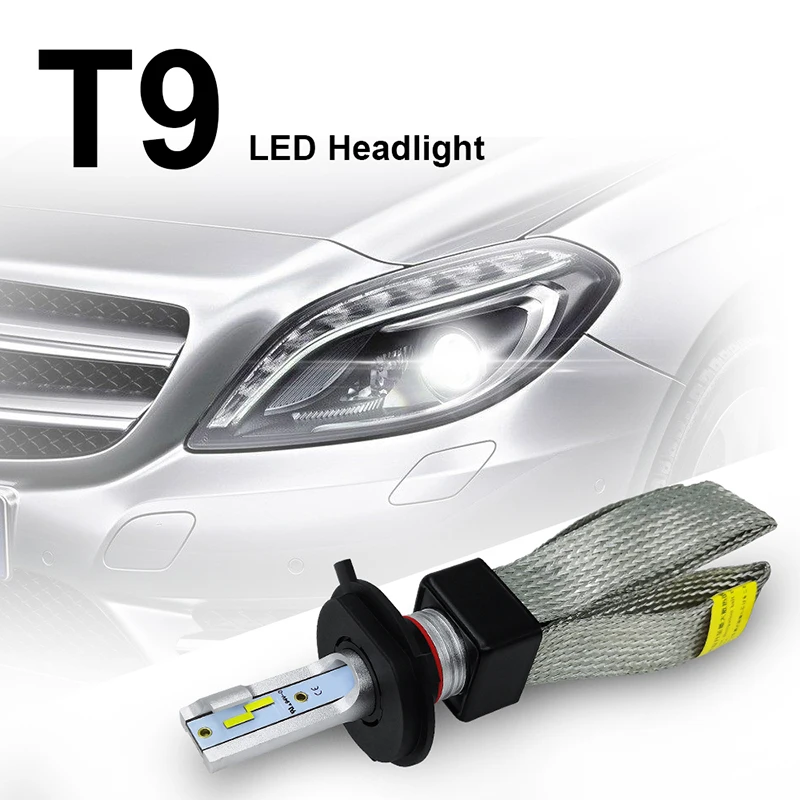 Новинка 3000k 4300k 6000k Автомобильные фары Led H4 H1 9006 Hb4 9005 Hb3 H11 H7 светодиодные лампы