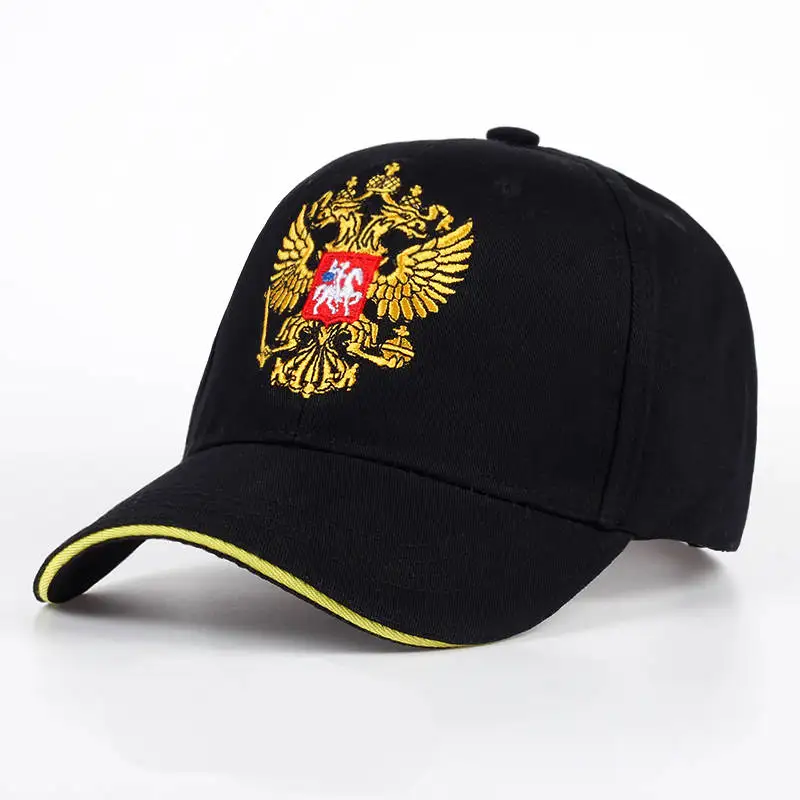 Новинка унисекс хлопок уличная бейсболка герб России вышивка Snapback модные спортивные шапки для мужчин и женщин Кепка Патриот