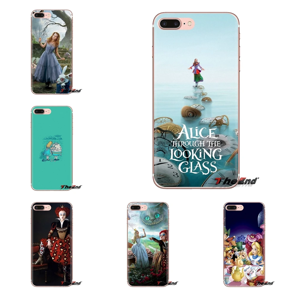 

Alice in Wonderland For Huawei G7 G8 P7 P8 P9 P10 P20 P30 Lite Mini Pro P Smart Plus 2017 2018 2019 Transparent TPU Cases Covers