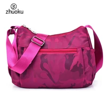Женские сумки через плечо, женские пляжные сумки через плечо хорошего качества из нейлона, женские сумки-мессенджеры ZK785