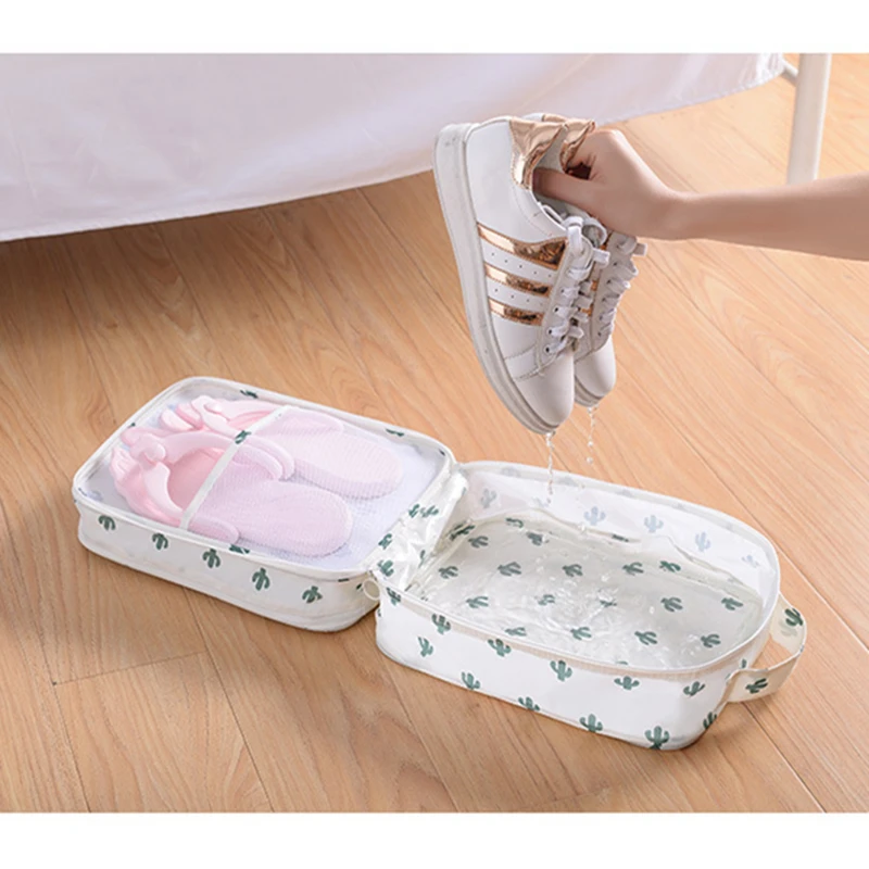 RUPUTIN New Portable Travel Shoes Organizer Bag Waterproof Shoe Cover Dustproof Shoe Bag For Women And Men Shoes Storage Package