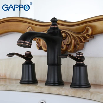 

GAPPO basin faucet bathroom bath faucets waterfall sink taps deck mounted Water mixer shower mixers tap Sanitary Ware Suite