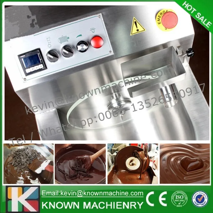 KN-JZJ08 8 кг нержавеющая сталь электрическая машина для плавления шоколада/закалки