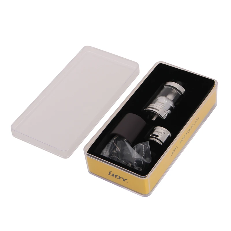 100% оригинал IJOY Tornado Nano RTA распылитель 4 мл Vape танк с 0.3ohm чиповой катушкой подходит
