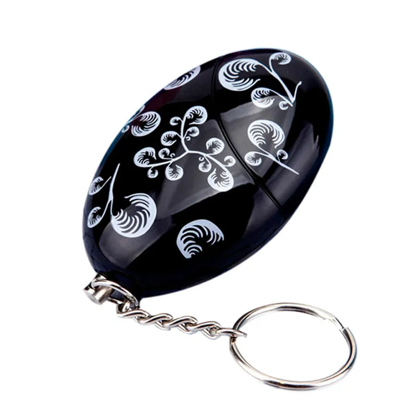 

Free Shipping Egg Shape Scream Loud Keychain Alarm Girl Women Security Protect Alert Personal Safety Anti-Rape Emergency Alarm