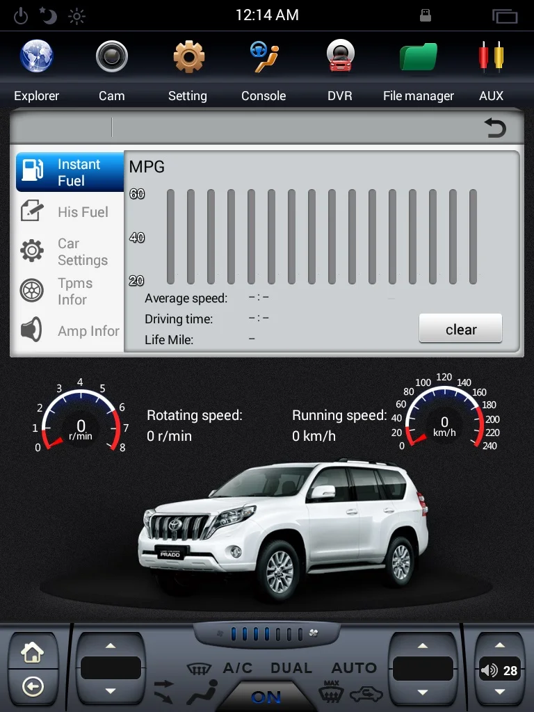 "YOKOTRON" 12," сенсорный Telsa стиль Android 7,1 Автомагнитола для Toyota Alphard Vellfire 20 серии 2009-2012+ gps