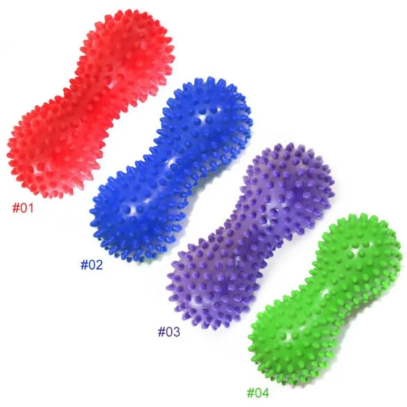 Арахисовая форма массаж фитнес-мяч для йоги стресс Релакс тело колючий ПВХ устойчивые ноги колючие Мышцы Массажер триггер точка ноги