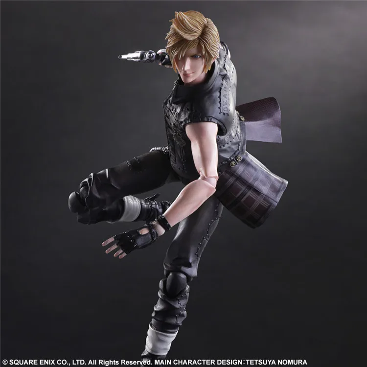 Играть искусств Кай Final Fantasy XV prompto Аргентум ПВХ фигурку Коллекционная модель игрушки 25 см