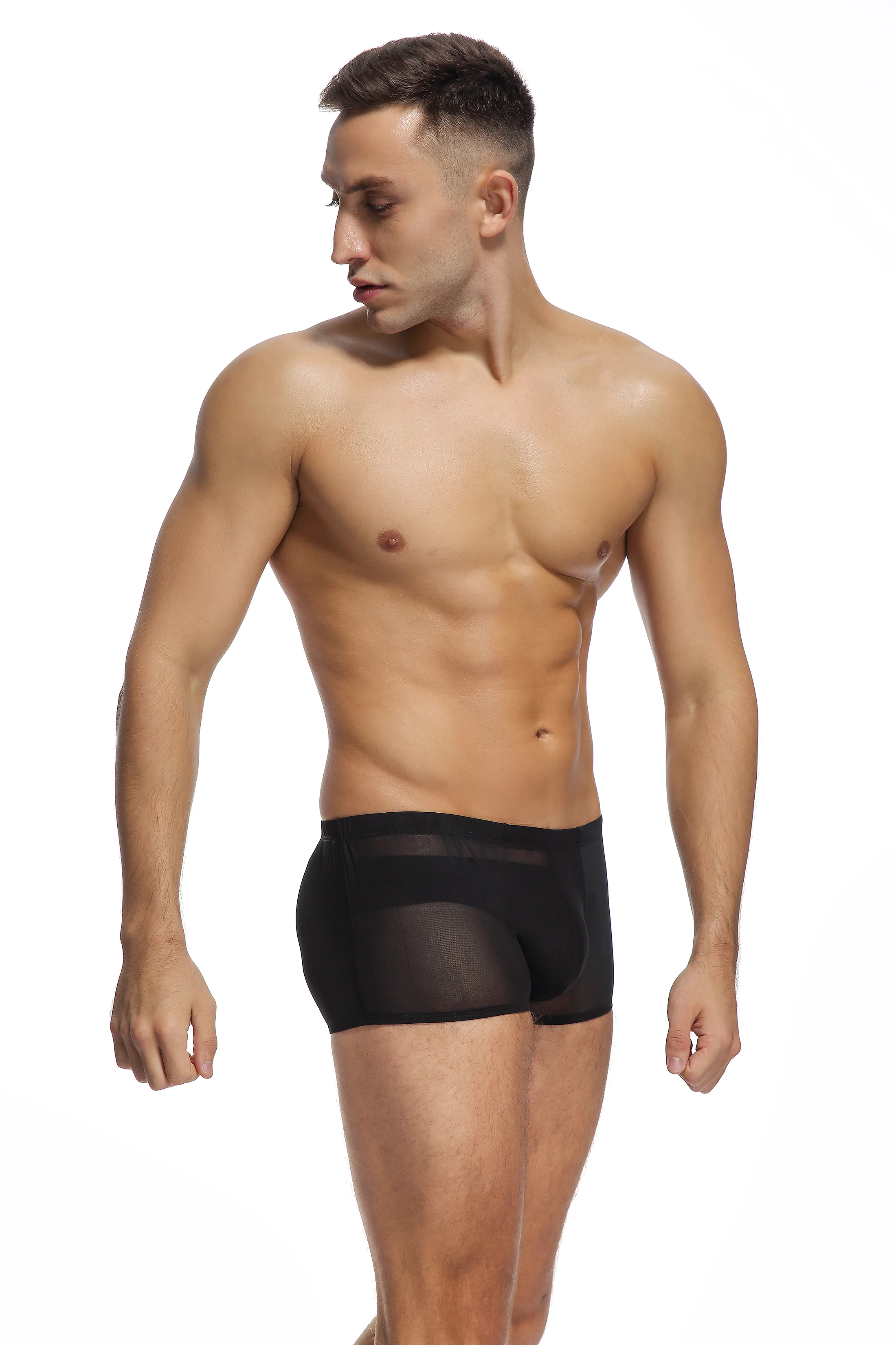 Мужское нижнее белье, прозрачное, сексуальное, супер эластичное, не оставляющее следов, ультра-тонкое, индивидуальное, BOYTHOR