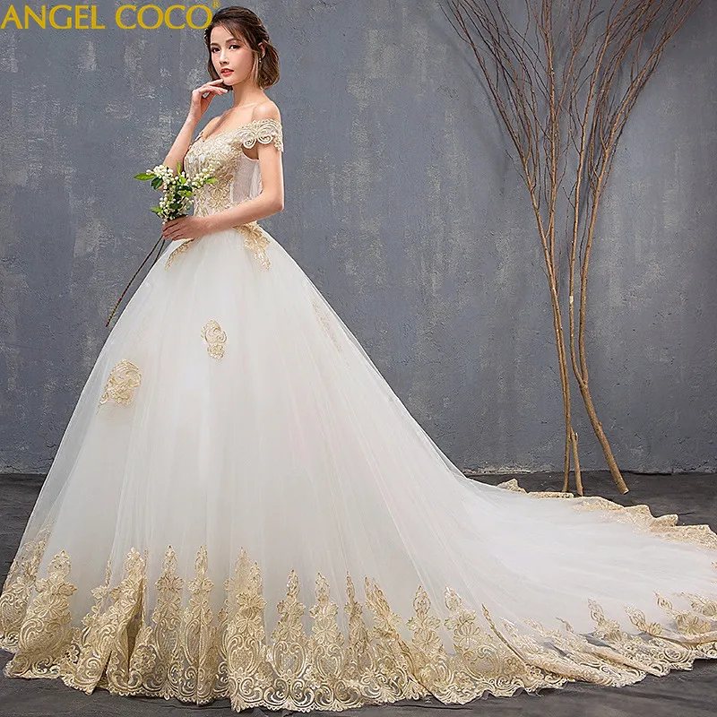 Pregnant Women Wedding Dress Bride Pregnancy Maternity European And American Court Luxury Trailing Princess Dream Femme enceinte