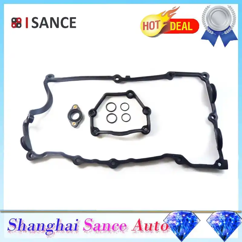 Isance Engine Valve Cover Cylinder Cover Gasket Seal Flange Set For Bmw E46 118i 120i 316ti 318ti 320i 520i X3 Z4 1 8i 2 0i Aliexpress