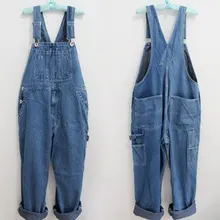 Мужской комбинезон Modis размера плюс, большой размер, огромный джинсовый комбинезон, модный мужской комбинезон с карманами,, бренд 42 44 46