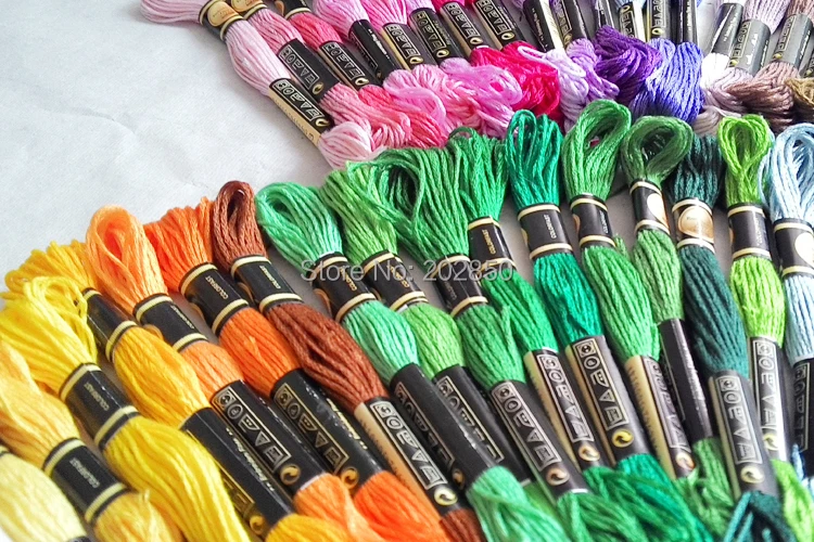 45 Pieces Dmc Cross Threads / Cross Stitch / Cross Stitch Embroidery