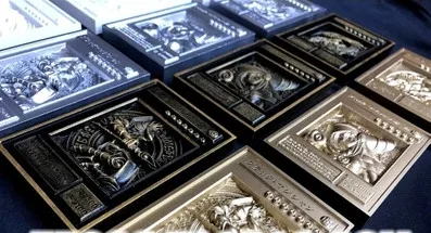 YU GI OH Gold Card Metal Card Local Japan Golden Eye White Dragon VOL Edition Collection Card Boys Girls Toys Gifts