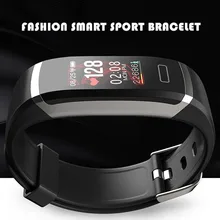 Лидер продаж новые Цвет Экран Smart Band IP67 Waterpoof монитор сердечного ритма Фитнес трекер сна монитор Спорт Смарт часы