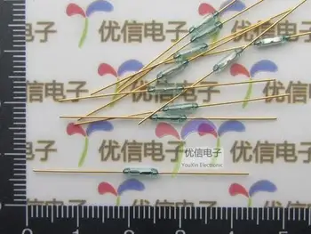 

Free Shipping! 50pcs reed switch / magnetic switch / Silver plated 1.8 * 7MM normally open module sensor