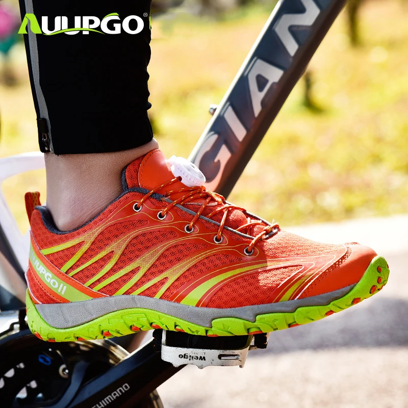 non lock cycling shoes