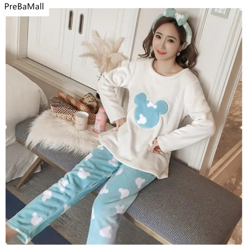 

Breastfeeding Maternity Clothes 2018 Winter Coral Fleece Nusring Pregnancy Pijama Amamantar Maternity Nursing Clothes B0561