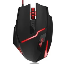 Hot Selling High-end Game Players Mouses with Handiness,7200 DPI LED Optical Wired Gaming Mouse For Laptop PC May24