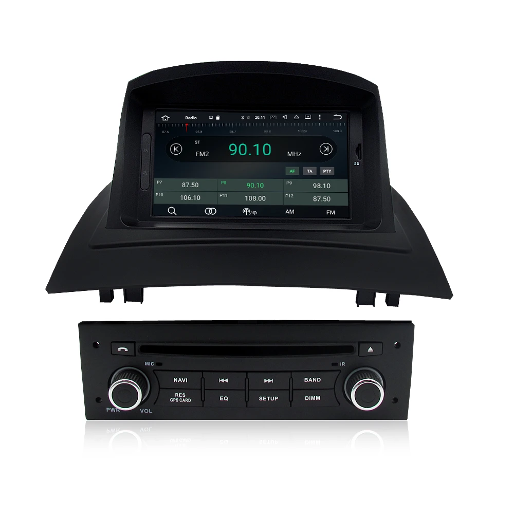 Excellent 4G RAM Android 9.0 Car Radio DVD GPS Multimedia Player For Renault Megane 2 Fluence 2002-2008 Auto Navigation Stereo Headunit 18