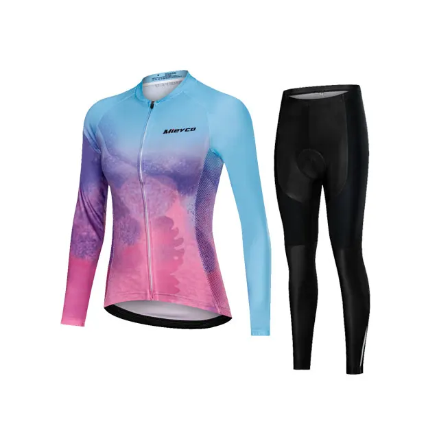 Женские майки для велоспорта, комплект одежды для горного велосипеда, гоночная велосипедная одежда с длинными рукавами, одежда для велосипедной езды, рубашка, Джерси - Цвет: 18