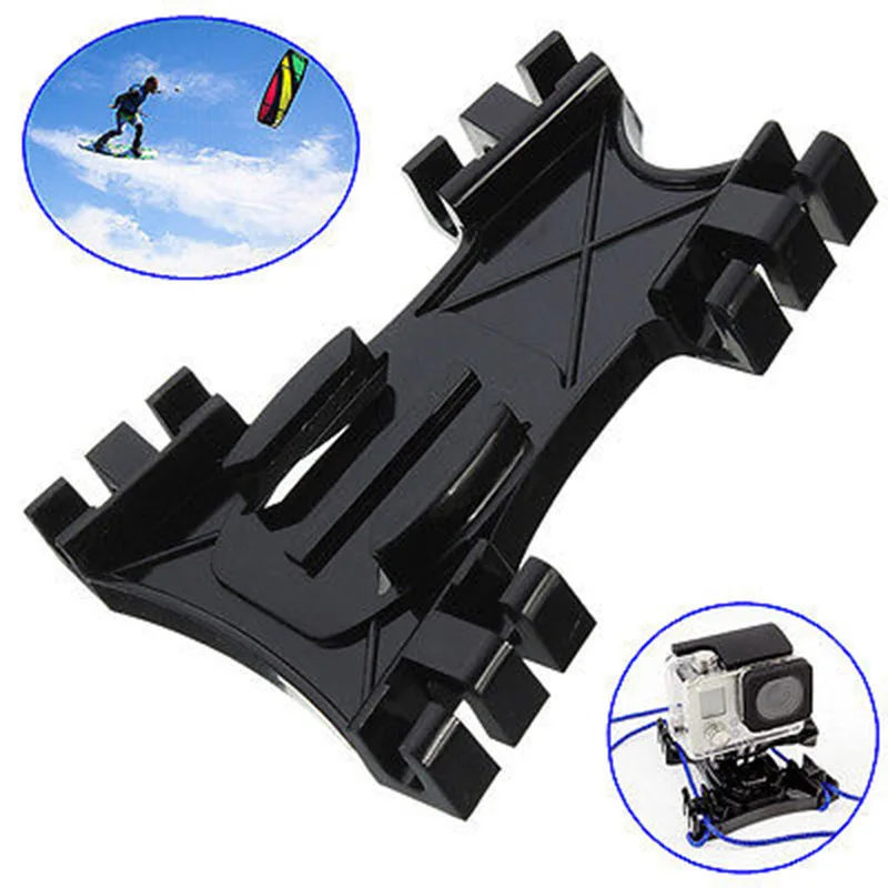 

Kiteboarding Kitesurfing Mount Accessories Plastic kite line type flat base mount adapter For sports camera 5 4 3+ 3 2 SJ4000
