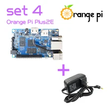 Оранжевый Pi Plus 2e SET4: Pi Plus 2e+ адаптер питания Поддержка Android, Ubuntu, Debian