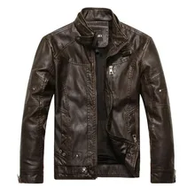 Motorcycle Leather Jackets Men Spring Winter Leather Jackets Male Business Leisure Coats Brand New Faux Leather Fur Coat Suede