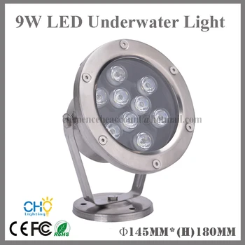

Holesale 10pcs IP68 waterproof rgb led underwater light swimming pool fountain aquarium fish tank pond lamp