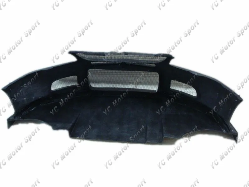 2004-2007 Mitsubishi Lancer Evolution 8-9 Voltex Circuit Version Style Front Bumper w 4pcs Canard CF (7)