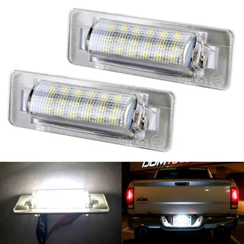 

2pcs Led Number License Plate Light For Mercedes Benz AMG C-Class W202 C230 C280 C43 W210 E300 E320 E420 E430 E55 Car Styling