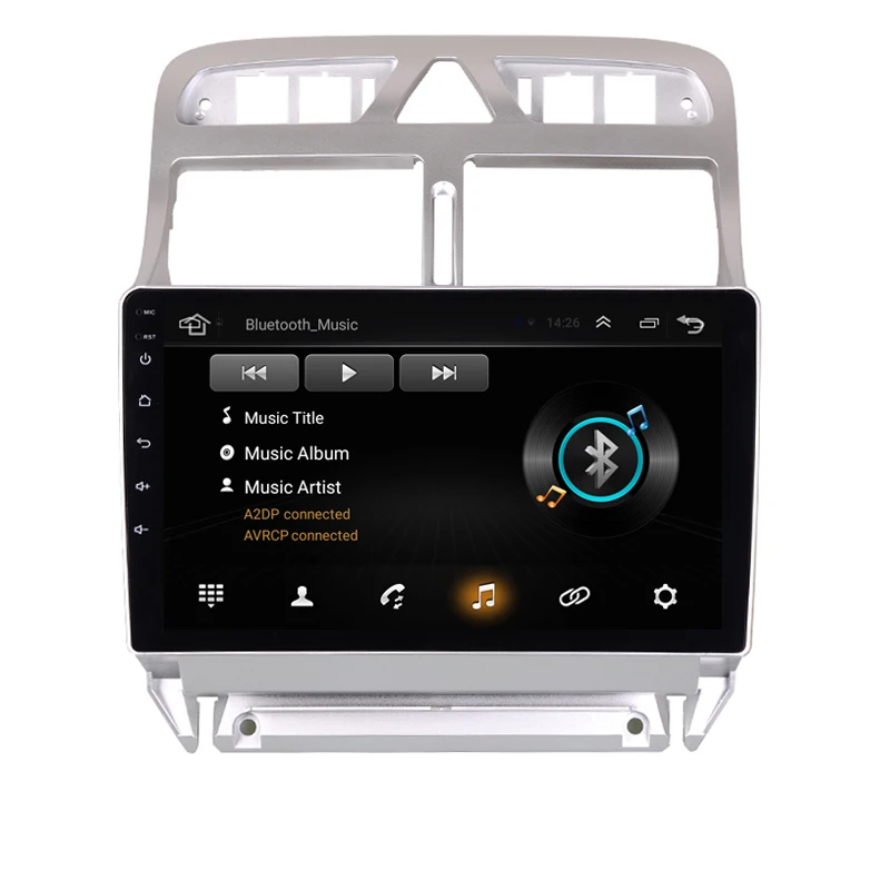 Perfect Android 8.1 2.5D IPS Screen Car DVD Video Player GPS Navigation Multimedia For peugeot 307 Radio 2004 2005 2006-2010 2011 2013 2