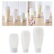 100 мл/60 мл/30 мл портативный диспенсер для мыла выдавливаемая бутылочка для очищения лица Бутылочки для шампуня органайзер для лосьона PE раскладушка